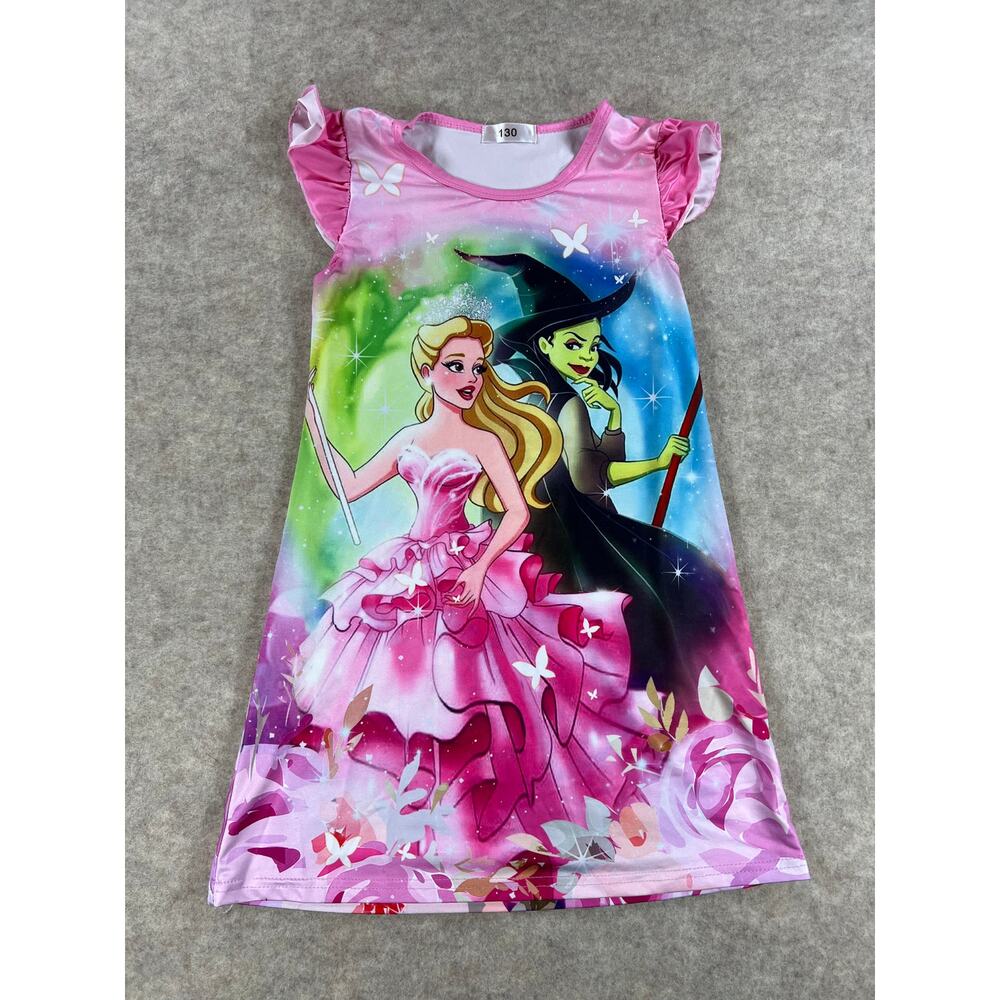 Wicked Glinda Elphaba Nightgown Size 130 (fits 6-8y)